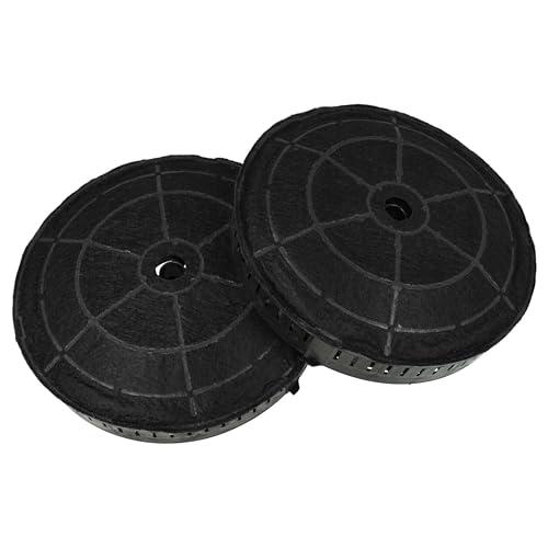 vhbw 2x filtro a carboni attivi compatibile con Elica BOXIN LX/IX/A/60 PRF0114760A, BOXIN LX/IX/A/90 cappe aspiranti - 17,2 cm