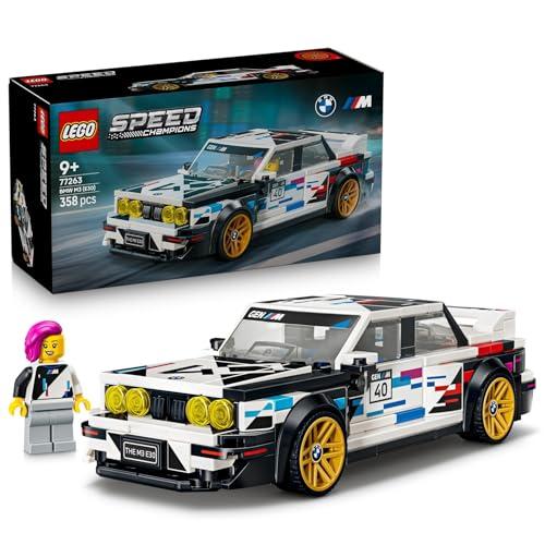 LEGO Speed Champions BMW M3 (E30) - Macchina Giocattolo con Minifigure del Pilota da Collezione - Idea Regalo di Compleanno per Bambini da 9 Anni in su e per i Fan degli Sport Motoristici - 77263