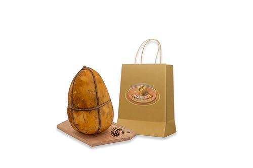 Moretti® Provola Di Latte | 1kg Circa | Formaggio Fresco | Gusto Autentico | Eccellenza Casearia (Affumicata)