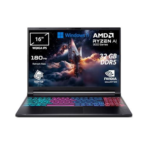 acer Nitro V 16S AI PC Portatile IA | Notebook Gaming| NVIDIA GeForce RTX 5070 8 GB | Ryzen AI 9 365 | Ram 32 GB DDR5 | 1024 GB SSD | Display 16