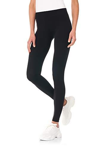 Goldenpoint Leggings in Microfibra Soft Touch, Colore Nero, Taglia L