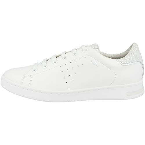 Geox D Jaysen A, Sneaker Donna, Bianco, 37 EU