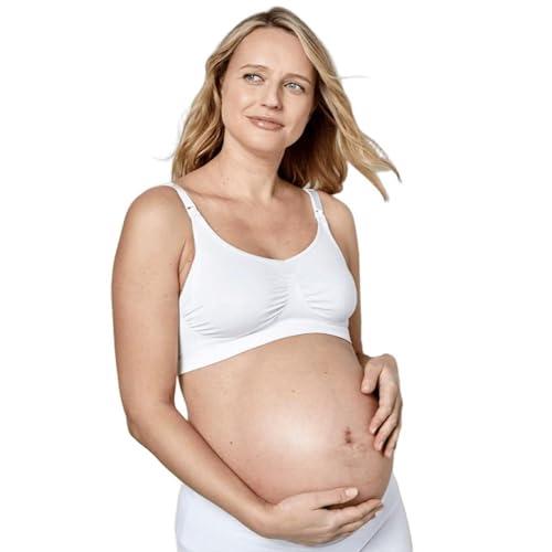 Medela Reggiseno Keep Cool Sleep per Gravidanza e Allattamento Senza Cuciture con Zona Traspirante sul Retro e Tessuto Morbido al Tatto, Nero