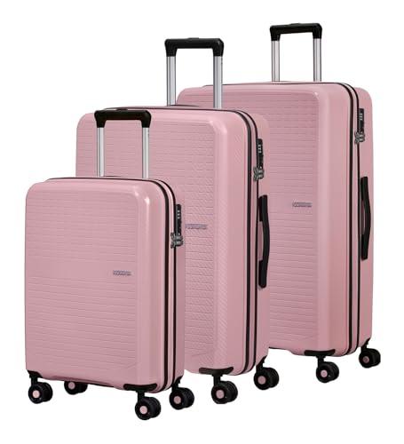 American Tourister carrello Summer Hit 3 PC Set A Blossom Pink rosa