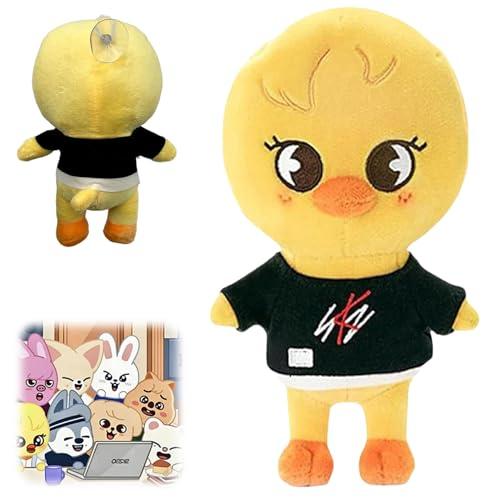 HBSFBH Stray Kids Peluche, Stray Kids Plush Doll, Peluche Animali Skzoo, Stray Kid Cartoon Peluche, Regalo di Compleanno per Bambini e Fan (C)