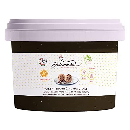Pasta Tiramisù al Naturale Senza Glutine, Prodotto per Fare il Gelato Artigianale