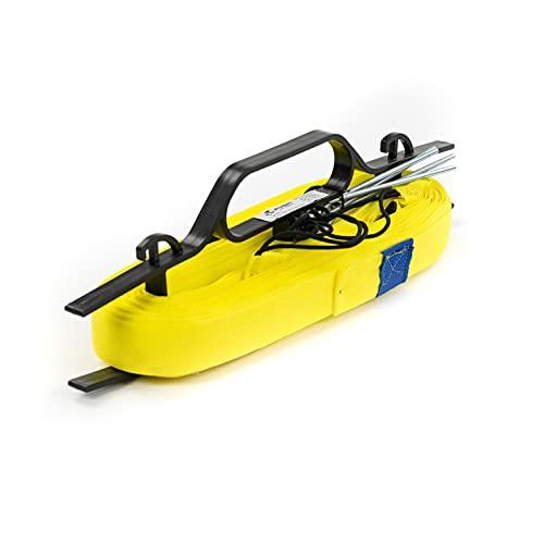 RomiSport Badmz, Linee di Badminton Unisex Adulto, Giallo, 6,15 x 13,4 m