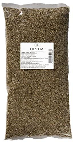 Hestia Herbs Timo Greco Essiccato 500 g, Senza allergeni - Vegan - Senza OGM