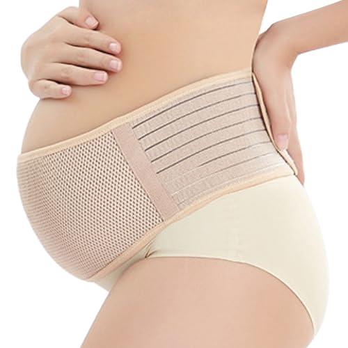 HTRTRR Fascia per la pancia di maternità Fascia per la pancia post-partum morbida e traspirante, Adatta alle donne in gravidanza (colore della pelle)