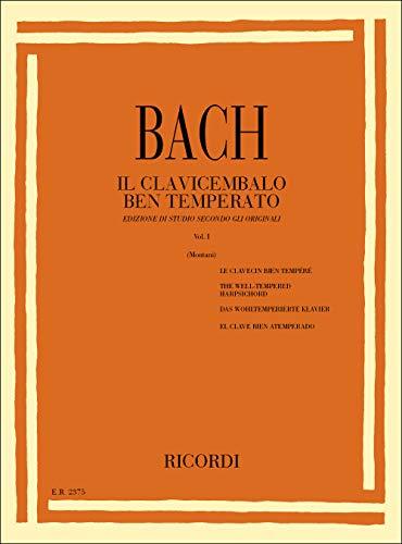 Johann Sebastian Bach Il Clavicembalo Ben Temperato Volume 1 | Edizione di Studio per Pianoforte | Composizioni e Spartiti per Pianoforte | Metodo per Insegnanti di Musica