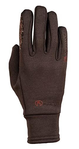 Roeckl Sports Guanti da equitazione WARWICK, Unisex, Moka 7