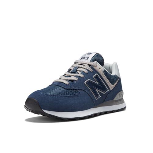 New Balance Nb 574, Sneakers Uomo, Blu Navy Blue Evn, 45.5 EU