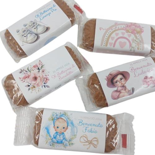 Biscotti Biscoff Lotus Personalizzati, Confezione da 10 Pezzi