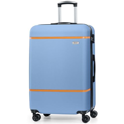 AnyZip Set di bagagli 3 pezzi leggeri 4 ruote PC ABS lato duro Valigie da viaggio Blocco TSA incorporato