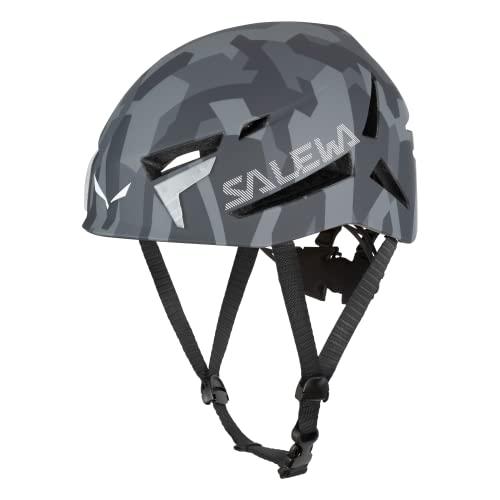 SALEWA Vega Casco Leggero, Unisex Adulto, Grey Camo, S/M