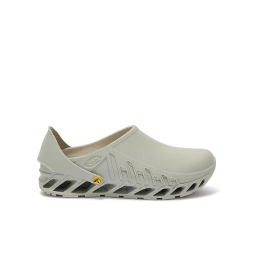Scholl Evoflex, Scarpe da Lavoro per Settore Medico Unisex - Adulto, Grigio Pietra, 39 EU