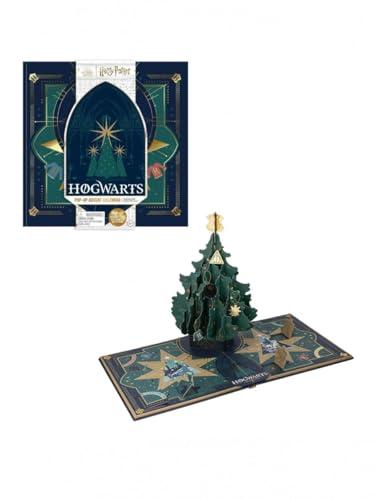 Calendario dell'Avvento pop-up per albero di Natale di Harry Potter, Hogwarts, 24 giorni, regalo con licenza ufficiale e decorazione stagionale per la camera dei bambini | Paladone