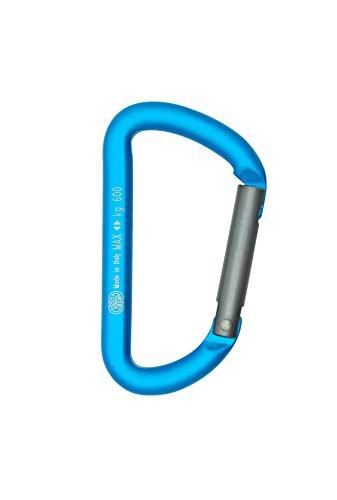 Kong. Mini D. Moschettone Portachiavi o Supporto Accessori. In Lega di Alluminio. Colori Vari: scelta non disponibile. 80x44mm. Made in Italy. 1 Unità. Peso 26g