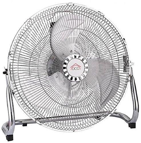 DCG Eltronic CRB1220 fan - household fans (Chrome, AC 230 V, 50 Hz)