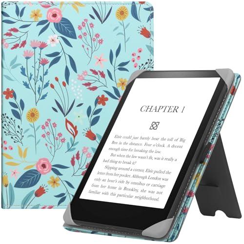 HGWALP Custodia universale per 6-7 pollici eReaders, Folio Stand Cover con cinturino compatibile con Kindle Paperwhite/Colorsoft/Kobo/Tolino/Pocketbook/Sony 6