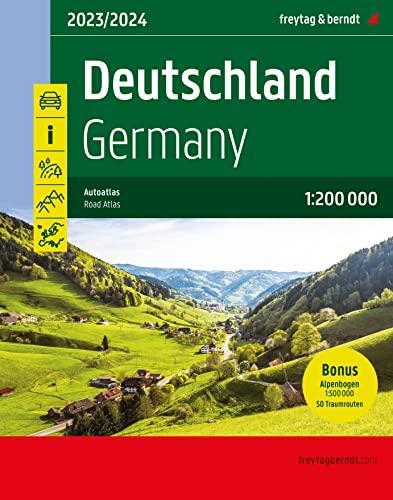 Germania 1:200000 road atlas: Road map