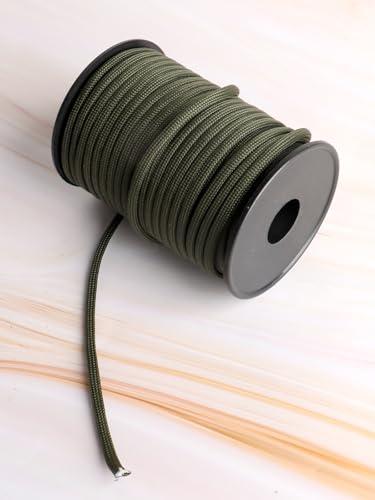 Corda Paracord da 453,6 kg, 4 mm, corda di sopravvivenza per esterni, 12 fili, corde da paracadute per campeggio, amaca, stendibiancheria, escursionismo, pesca, braccialetto di sopravvivenza e