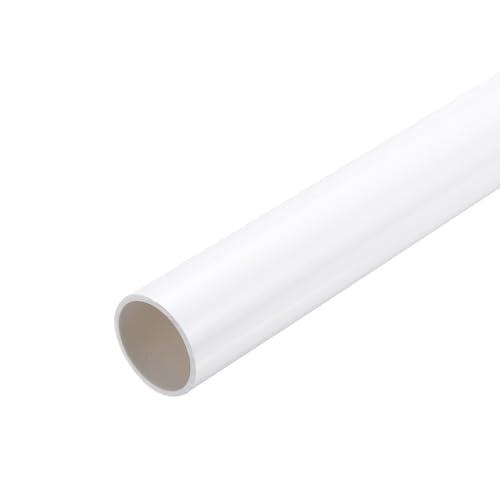 QUARKZMAN Tubi Rotondi in PVC Bianco da 1,26