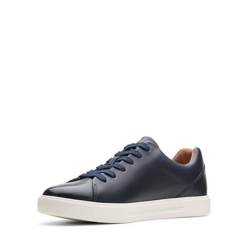 Clarks Un Costa Lace, Scarpe da Ginnastica Basse Uomo, Navy Leather, 45 EU