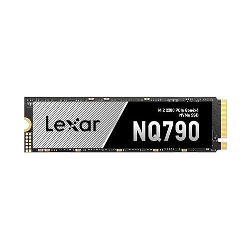 Lexar NQ790 2TB SSD Interno PCIe 4.0, M.2 2280 PCIe Gen4x4 NVMe 1.4, Lettura fino a 7000 MB/s, Unità a Stato Solido Interna ad Alte Prestazioni per Carichi di Lavoro Intensi, PS5 SSD