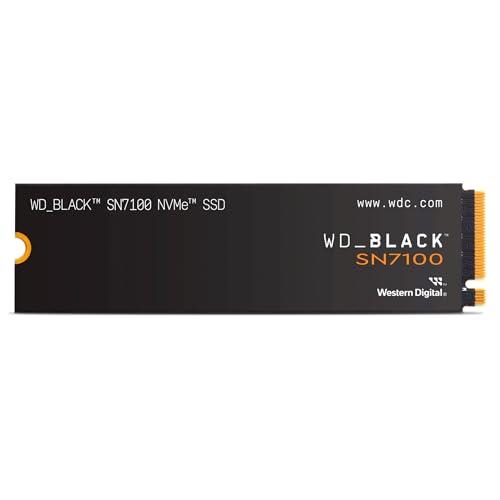 WD_BLACK SN7100 1TB NVMe SSD Interno, M.2 2280, velocità di lettura fino a 7250 MB/s, Next Gen TLC 3D NAND, WD_BLACK DASHBOARD, Progettata per i laptop e i dispositivi portatili da gaming