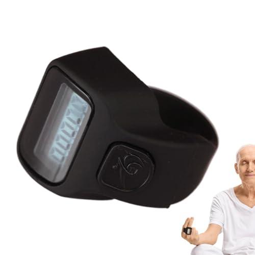 Generico Contatore ker,Contatore ker,Contatore Numero palmare Portatile | Cronometro, contatore da Dito per Coaching, contatore a cifre con Display LCD per Scuola di Formazione