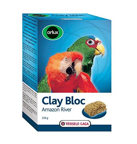 Versele-laga Bloc d'argile a picorer Clay Bloc Amazon River Orlux pour oiseaux