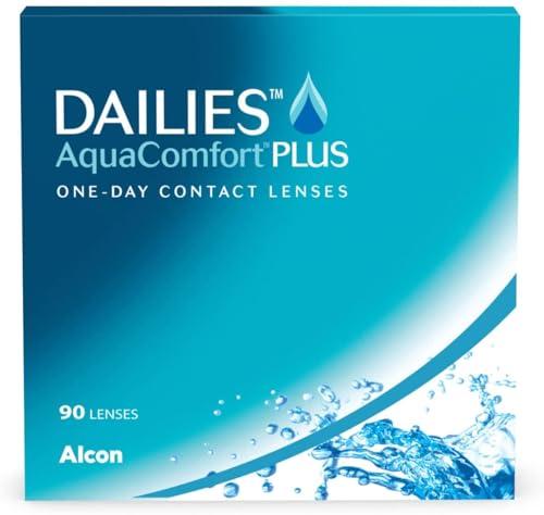 Dailies AquaComfort Plus lenti a contatto giornaliere | 90 lenti | BC 8.7 mm | DIA 14.0 mm | -04.25 diottrie