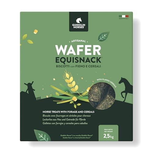 EQUISNACK Wafer Snack Biscotti per Cavali con Fieno e Cereali - 2.5 kg