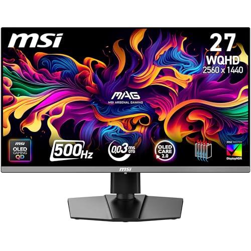 MSI MAG 272QP QD-OLED X50, monitor gaming 27
