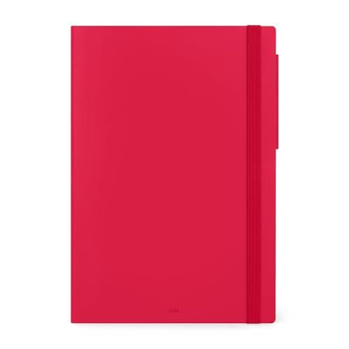 Legami - Agenda Giornaliera Large 2026, Cherry Bomb, 12 Mesi, Chiusura con Elastico, Diario da Gennaio 2026 a Dicembre 2026, in Carta FSC Certificata, 17 x 24 cm