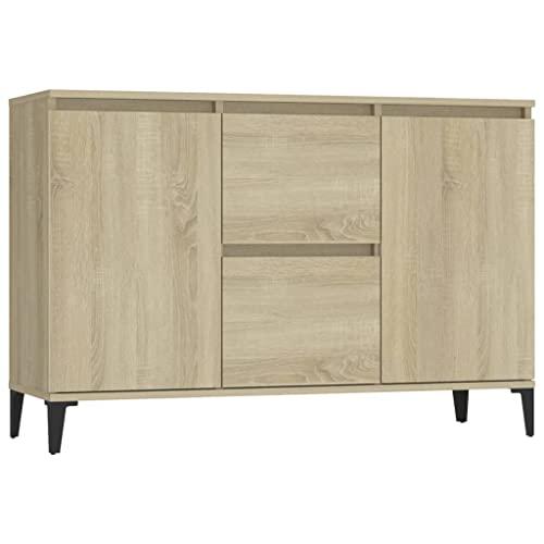 vidaXL Credenza Rovere Sonoma 104x35x70 cm in Legno Multistrato
