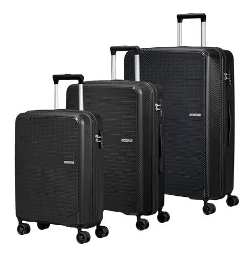 American Tourister carrello Summer Hit 3 PC Set A Black nero