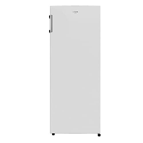 Cecotec Frigorifero 1 Porta Bolero CoolMarket 1D 242 White, 242 Litri, Altezza 143,4 cm, Risparmio Energetico, Funzione Auto Defrost, Cassetto per Prodotti Freschi, Porta Reversibile, Bianco