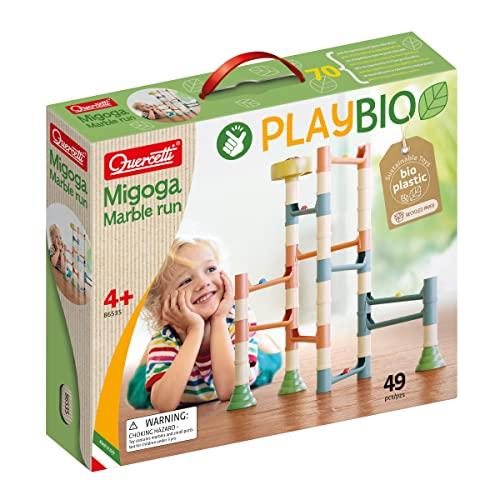 QUERCETTI-Quercetti-86535 Migoga Marble Run Play Bio, Multicolore, 86535