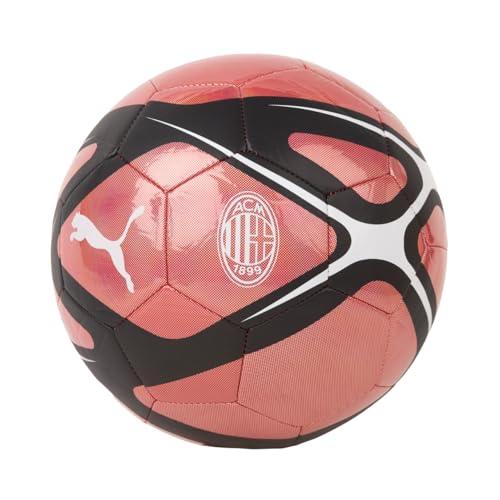 PUMA Pallone da Calcio AC Milan Culture 5, for all Time Red White