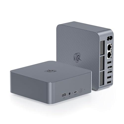 Beelink Mini PC W11 Pro, AMD Ryzen 5 5500U (6C/12T, fino a 4,0 GHz), Mini Computer 16GB DDR4 RAM/500GB M.2 2280 PCIe SSD Supporto 4K@60Hz/WiFi 6/BT5.2/HDMI/Type-C