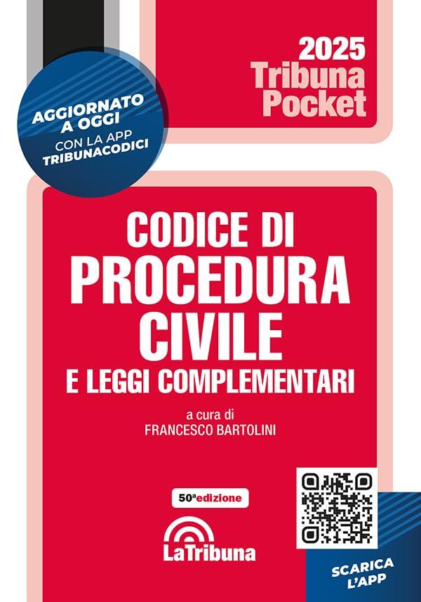 Codice di procedura civile e leggi complementari. Con App Tribunacodici