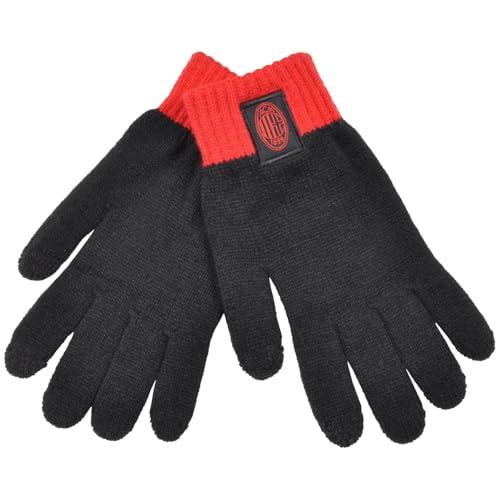 AC Milan Guanto unito con patch in tessuto, touch screen, 95% PC 5% EA MILANI 143486