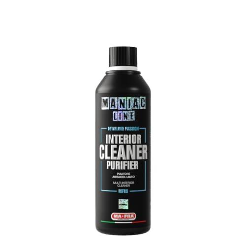 Mafra, Maniac Car Detailing Line, Formato 1L, Interior Cleaner Purifier, Pulitore Abitacolo Auto con Azione Decontaminante e Igienizzante Anti-Odore, Elimina Sporchi Misti Difficili