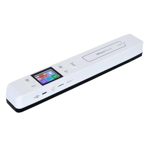 IRIScan Book 7 | scanner portatile Batteria | Scanner documenti a4| scan a Word, PDF, XLS, scheda SD, scansione tramite USB, Win Mac