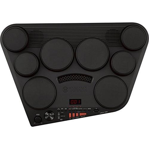 Yamaha DD-75 Batteria Elettronica Portatile – 8 Pad Dinamici – 570 Suoni in 75 Kit – Modalità Percussione con 105 Canzoni – Funzione di Registrazione – Compatibile con Cuffie – Nero