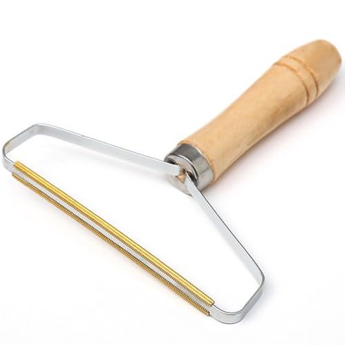 DAZISEN Levapelucchi Portatile - Rimuovi Pelucchi Levapelucchi Manuale Riutilizzabile Rasoio Rimozione Della Lanugine per Maglione Tappeto Abbigliamento Peli di Gatto Peli di Cane