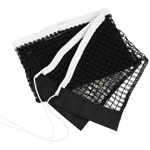 Vxiwscy Rete da Ping Pong Sourcing Map, Lunghezza 1,75 m, in Nylon Resistente, Colore Nero, Design Retrattile, Ideale per Uso Esterno e Viaggi, Facile da Installare e Trasportare