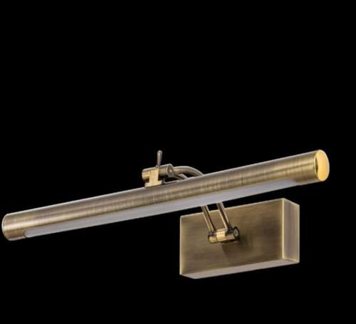 SSNCcNC LED Vintage Lampada da Specchio Bagno 40 cm 9W Impermeabile Luce Bianca 6000K Ottone Antico per il Trucco a Muro